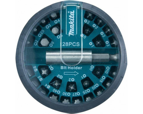 Набор бит и насадок MAKITA B-28911-6 28 шт.