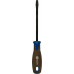 Отвертка шлицевая Кобальт 912-045 polywood sl 8,0х150 мм cr-v, древесно-полимерная р