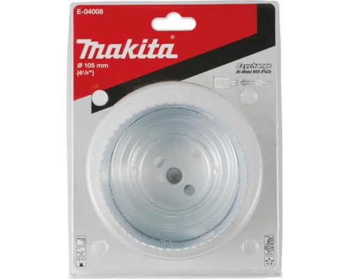 Коронка биметаллическая MAKITA Ezychange E-04008 105х44 мм E-04008