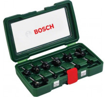 Набор фрез по дереву BOSCH 12 НМ-ФРЕЗ SET 8 мм-ХВ. 2607019466