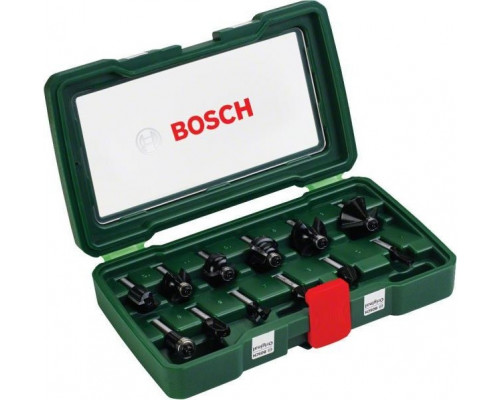 Набор фрез по дереву BOSCH 12 НМ-ФРЕЗ SET 8 мм-ХВ. 2607019466