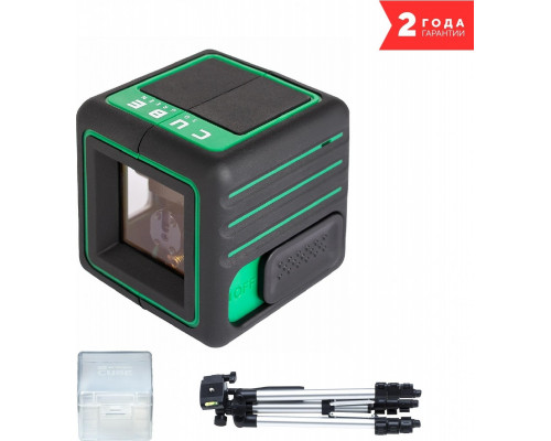 Лазерный уровень ADA CUBE 3D GREEN PROFESSIONAL EDITION А00545