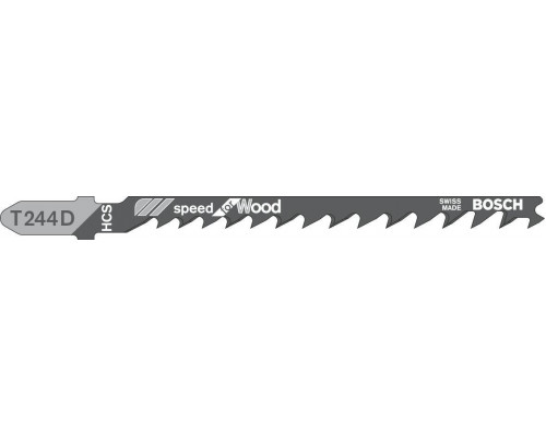 Пилки по дереву BOSCH T244D (5шт.) 2608630058