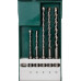 Набор буров BOSCH SDS Plus 5x110мм; 6x110мм; 6x160мм; 8x160мм; 10x16 по бетону 2609255541