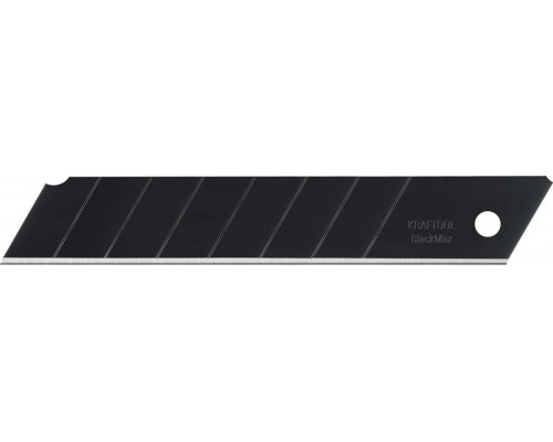Лезвие для ножа KRAFTOOL BLACK MAX 18 мм, 10 шт. 09602-18-S10