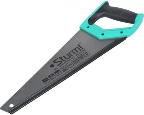 Ножовка по дереву Sturm 1060-53-450 450мм, 7tpi, 3d зуб