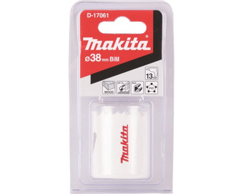 Коронка биметаллическая MAKITA D-17061 38мм