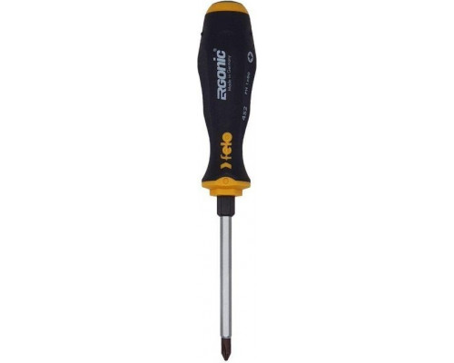 Отвертка крестовая FELO Ergonic ударная ph 1x80 45210240