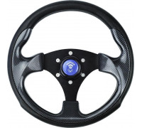 Колесо рулевое SKIPPER Zeta 350 мм, черное SK-ZETA-350-BLACK