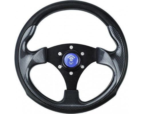 Рулевое колесо SKIPPER Zeta 350 мм, черное SK-ZETA-350-BLACK