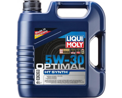 Масло моторное LIQUI MOLY SAE 5W30 Optimal Synth 4 л 39001 39001/39010