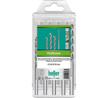 Набор сверл по бетону HELLER и натуральному камню proxtreme, ø 5/6/8/10 (4 пр.) TD28263