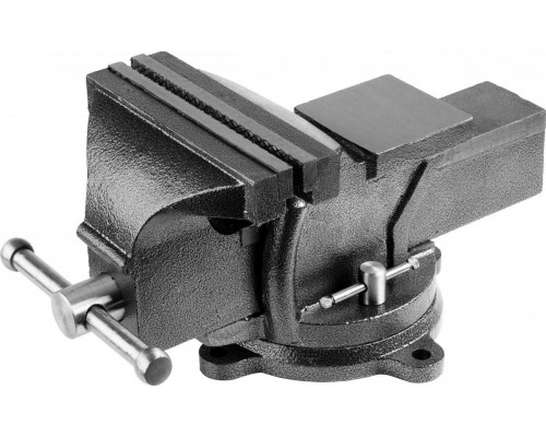 Тиски STAYER MASTER 3256-100 мм, слесарные 3256-100
