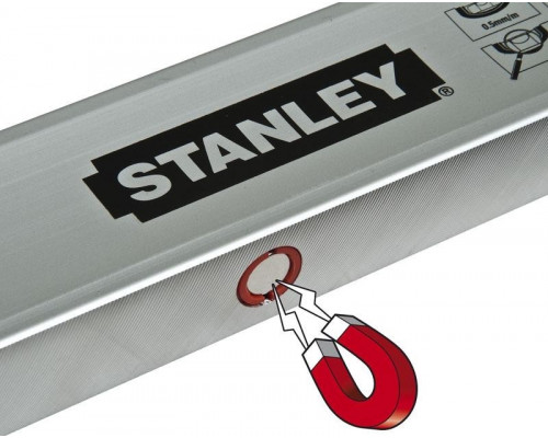 Уровень строительный STANLEY CLASSIC STHT1-43114, 120 см, магнитный