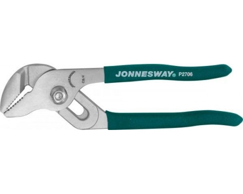 Клещи переставные JONNESWAY P2706 с трубным захватом, 160 мм 048298