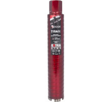 Алмазная коронка для мокрого сверления DIAM CACC 62x450х4x1,1/4UNC Extra Line Titan (арм. бетон) 313033