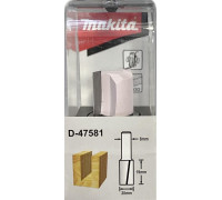 Фреза по дереву MAKITA D-47581 пазовая с 2 режущ. кромками 20x19x8x51x2t