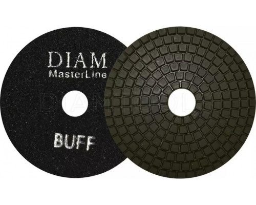 Алмазная тарелка на липучке DIAM АГШК 100*2,5 BUFF Master Line (мокрая) 000573