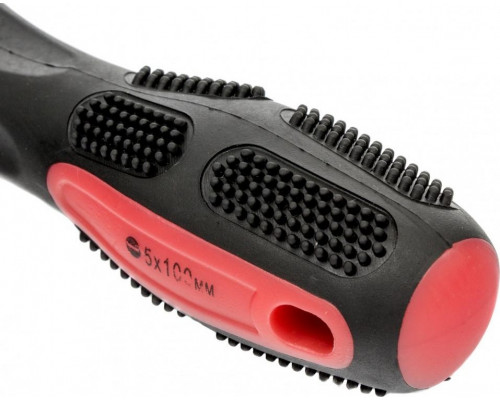 Отвертка шлицевая MATRIX Anti-Slip 5.0 х 100 мм 12216