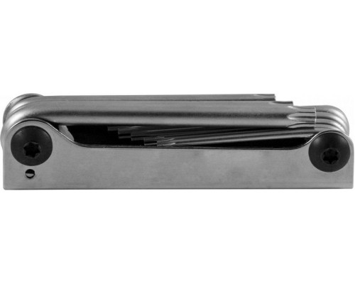 Набор ключей TORX JONNESWAY H07M08SF Т9-40 в ключнице, 8 предметов 047404