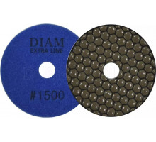Алмазная тарелка на липучке DIAM АГШК 100*2,0 №1500 Extra Line (сухая) 000524
