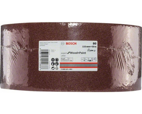 Лента-рулон BOSCH 115 мм G 80 J450 Expert for Wood and Paint 2608621483