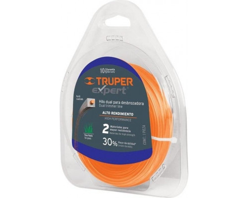 Леска триммерная TRUPER HDU-15-80 49.2 FT, 5/64" 15957
