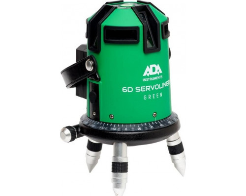 Лазерный уровень ADA 6D Servoliner Green А00622