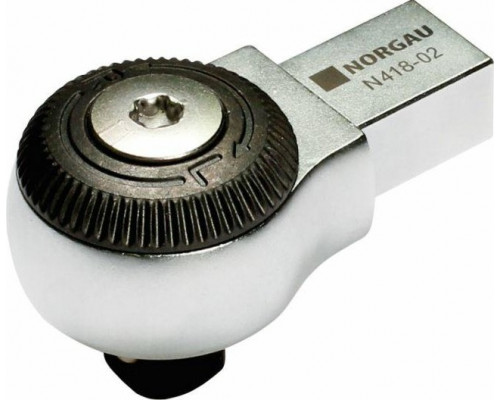 Насадка трещоточная Norgau N412-02, хвостовик 9х12 мм, 1/2"