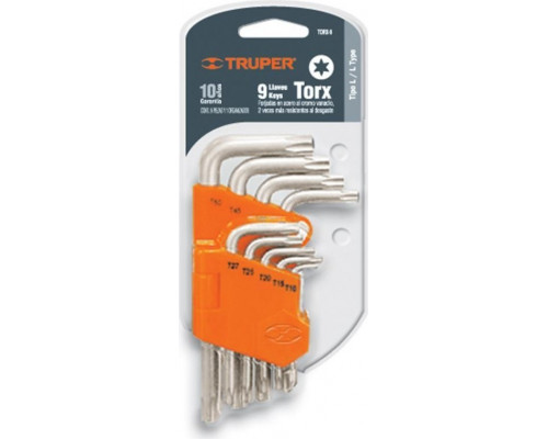 Набор ключей TORX TRUPER TORX-9 15554