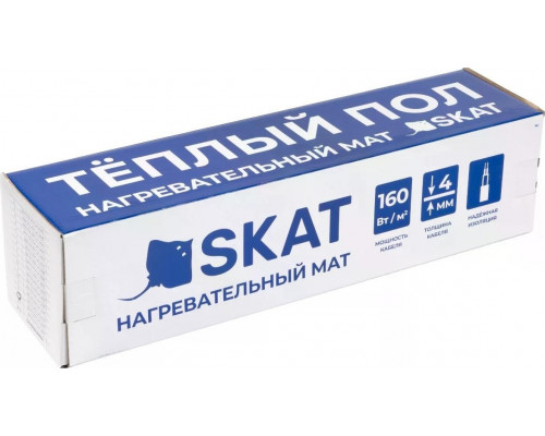 Мат нагревательный SKAT HT MAT-1,0-160 4217