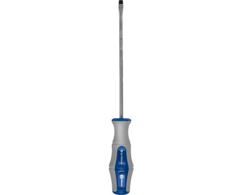 Отвертка шлицевая Кобальт 646-263 ultra grip sl 5,0х150 мм cr-v, двухкомпонентная ру