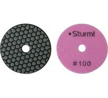 Шлифовальный круг по камню Sturm 9012-D100-100 алмазный гибкий, 100 мм, p100, сухое шлиф.