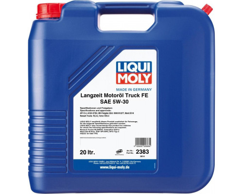Масло моторное LIQUI MOLY SAE 5W30 Langzeit-Motoroil Truck FE 5 л 2371 2371