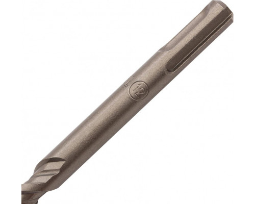 Бур SDS-plus Denzel Cobalt W-tip, 12x210 мм по бетону, двойная спираль 705024