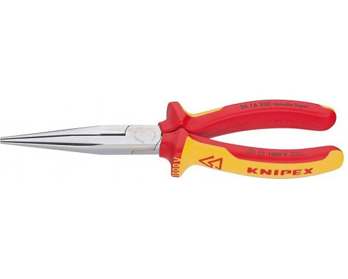 Круглогубцы диэлектрические KNIPEX 2616200 1000 V, 200 мм KN-2616200