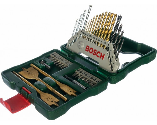 Набор сверл универсальный BOSCH Titanium X-Line-40 Set + ручная отвертка 2607017334