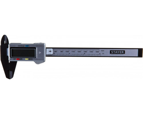 Штангенциркуль STAYER MASTER-150 электронный, композитные материалы, 150 мм 34411-150
