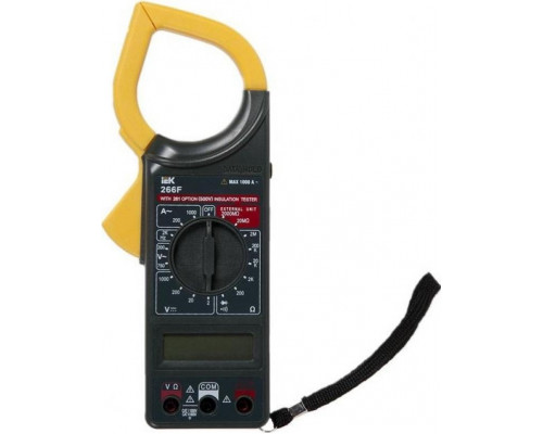 Клещи токоизмерительные IEK Expert 266F TCM-1F-266