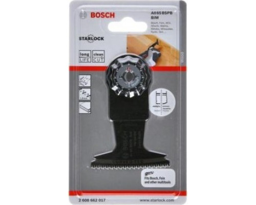 Погружное пильное полотно BOSCH 65 х 40 мм BIM AII Hard Wood 2608662017