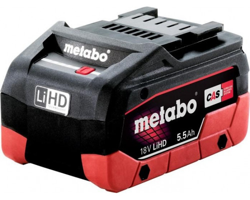 Аккумулятор METABO 18 V 5.5 Ач LiHD 625368000
