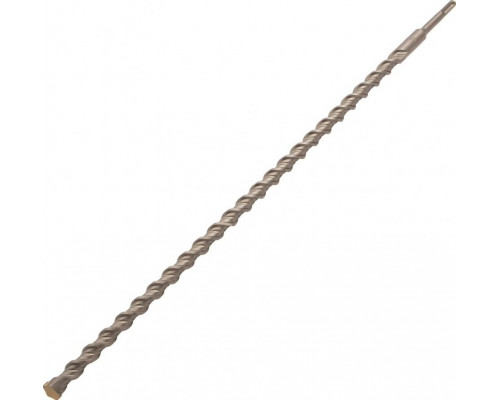 Бур SDS-plus Denzel Cobalt W-tip, 18x600 мм по бетону, двойная спираль 705046