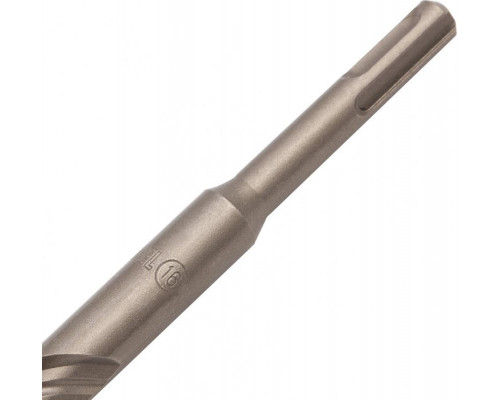Бур SDS-plus Denzel Cobalt W-tip, 16x600 мм по бетону, двойная спираль 705042