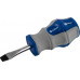 Отвертка шлицевая Кобальт 646-300 ultra grip sl 6,0х38 мм cr-v, двухкомпонентная рук
