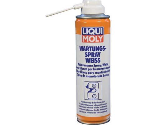 Грязеотталкивающая белая смазка LIQUI MOLY Wartungs-Spray weiss 0,25 л. 3953/3075 3953