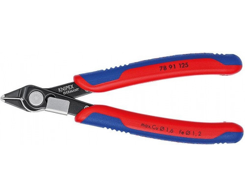 Бокорезы KNIPEX 7891125 electronic super прецизионные для тонких работ, 125 мм
