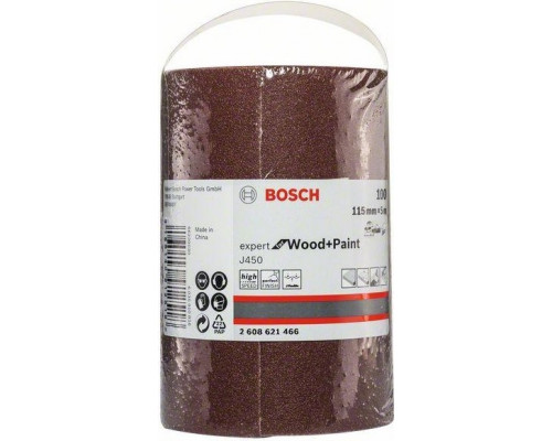 Лента-рулон BOSCH 115 мм G100 J450 Expert for Wood and Paint (рул.5м.) 2608621466