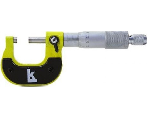 Микрометр КАЛИБРОН гладкий МК 0-25 0.01 1 кл. точности Калиброн 70408