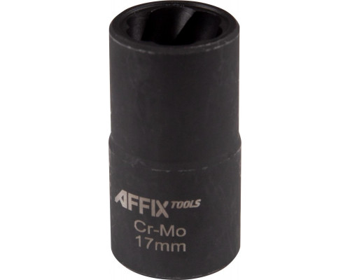 Головка для поврежденного крепежа AFFIX AF10930017, 1/2", 17 мм