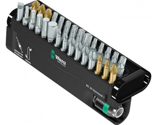 Набор насадок WERA Bit-Check BC Universal 30, WE-056440 WE-056440
